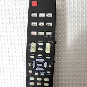 4/20 Genuine Hitachi TV VCR Remote Control CLU-617MP Tested and Works